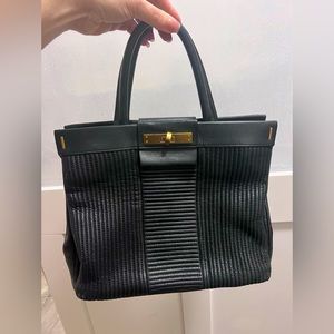 Marc by Marc Jacobs Navy/black leather handbag